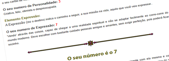 Numerologia do Nome